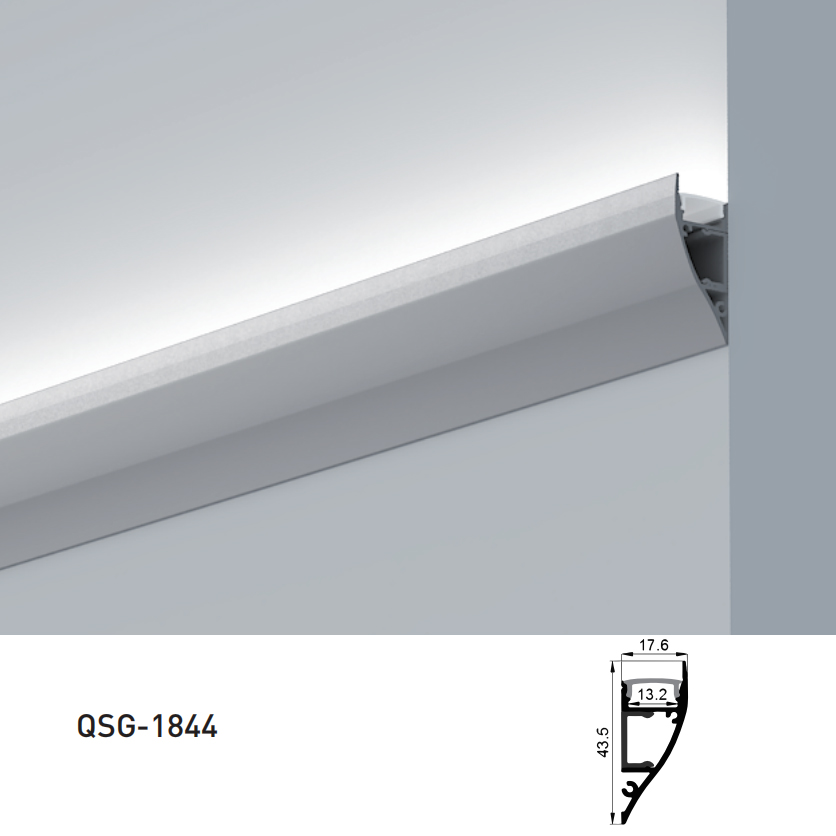 Drywall LED Profile Aluminum Channel For 12mm White LED Tape Lights Drywall LED Profile Aluminum Channel For 12mm White LED Tape Lights
